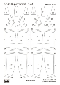 Preorder - F-14D Super Tomcat (Super Detailed) AvantGarde Model Kits 48003 skala 1/48