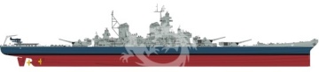 PRZEDSPRZEDAŻ - US Navy Battleship USS New Jersey (BB-62) Very Fire VF350911 skala 1/350