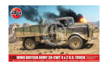 PROMOCJA - NA ZAMÓWIENIE  - WWII British Army 30-cwt 4x2 GS Truck - Airfix A1380 skala 1/35