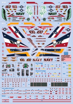 Preorder - F-14D Super Tomcat (Super Detailed) AvantGarde Model Kits 48003 skala 1/48