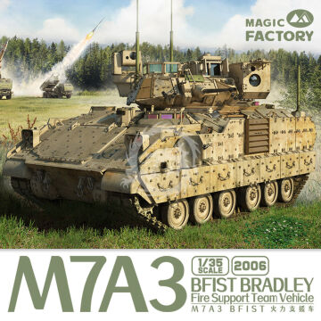 PRZEDSPRZEDAŻ - M7A3 BFIST Fire Support Vehicle Magic Factory 2006 skala  1/35