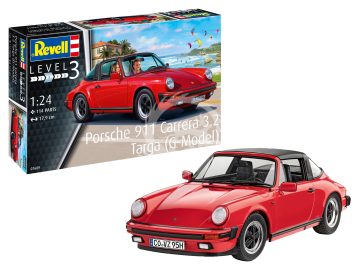 PROMOCJA - NA ZAMÓWIENIE Model Set Porsche 911 Carrera 3.2 Targa (G-Model) Revell 07689 skala 1/24