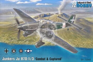 PRZEDSPRZEDAZ - Junkers Ju 87D-1/3 'Combat & Captured' - Special Hobby SH72542 skala 1/72 