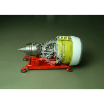 Żywiczny dodatek General Electric GE90-115 with Stand (left side) Laci LAC144038 skala 1/144