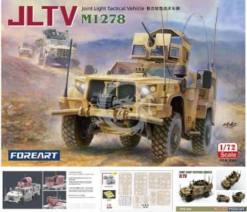 JLTV  M1278 Fore Art For2005 skala 1/72