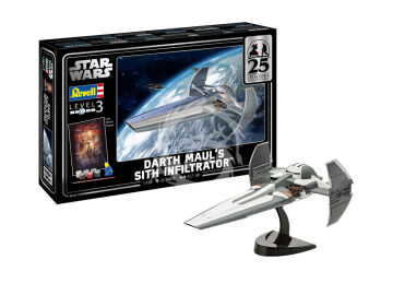 25 Years of The Phantom Menace: Darth Maul's Sith Infiltrator Revell 05638 skala 1/120