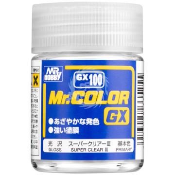 GX-100 Super Clear III (18 ml) Mr.Hobby-Gunze