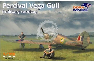 Percival Vega Gull military service Dora Wings 72004 skala 1/72