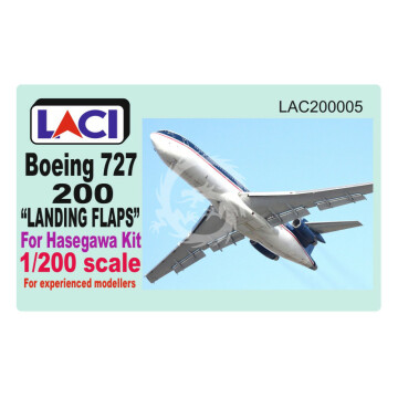 BOEING 727-200 LANDING FLAPS HASEGAWA LACI LAC200005 skala 1/200