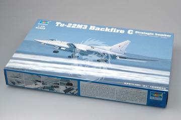 Tu-22M3 Backfire C Strategic Bomber Trumpeter 01656 skala 1/72