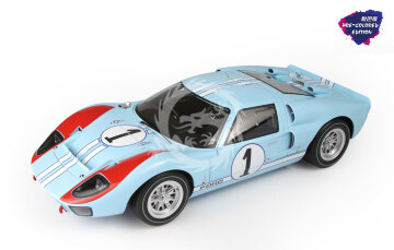 PROMOCJE - Ford GT40 Mk.II 66 (Pre colored Edition) MENG-Model RS-001 skala 1/12