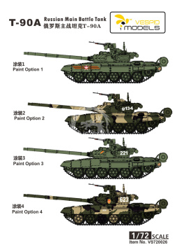 PRZEDSPRZEDAŻ - T-90A Russian Main Battle Tank Vespid Models 720026 skala 1/72