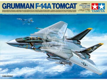 Model plastikowy Grumman F-14A Tomcat Tamiya 61114 skala 1/48