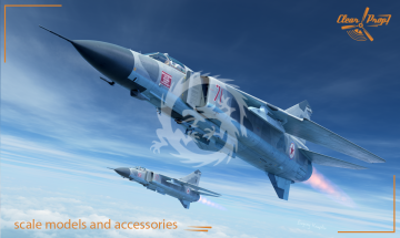 MiG-23ML/MLA Flogger-G Clear Prop CP72032 skala 1/72