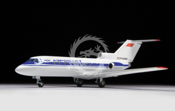 Yak-40 Regional Jet Zvezda 7030 skala 1/144