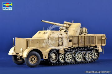 Schwerer Zugkraftwagen 18 t with 8.8 cm Flak Trumpeter 09577 skala 1/35