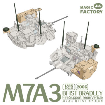 PRZEDSPRZEDAŻ - M7A3 BFIST Fire Support Vehicle Magic Factory 2006 skala  1/35