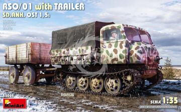 NA ZAMÓWIENIE - RSO/01 with Trailer Sd.Anh. Ost 1,5 t MiniArt 53005 skala 1:35