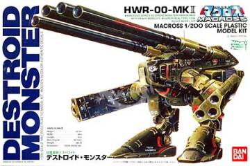 MACROSS Destroid Monster HWR-00-MK II - Bandai 0166791 skala 1/200