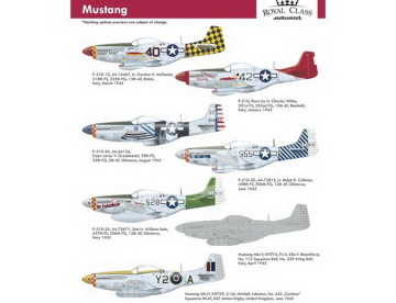 P-51 Mustang Royal Class Edition Eduard R0020 skala 1/48