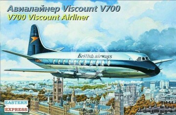 Model plastikowy VISCOUNT 700 BRITISH AIRWAYS EASTERN EXPRESS EE144138 1/144