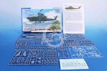 AH-1Q/S Cobra US & Turkish ARMY Service Special Hobby SH48232 skala 1/48