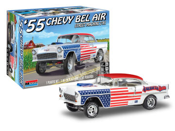 55 Chevy Bel Air Street Machine - Revell 14519 skala 1/24