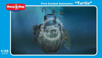 NA ZAMÓWIENIE -  First Combat Submarine Turtle MikroMir 35-015 skala 1/35