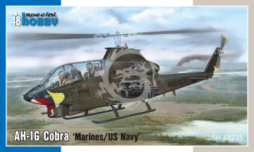 NA ZAMÓWIENIE -  AH-1G Cobra ‘Marines/US Navy’ Special Hobby SH48235 skala1/48