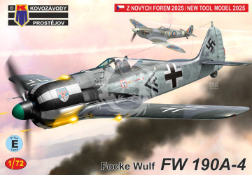 Focke Wulf FW 190A-4 -  Kovozávody Prostějov KPM0492 skala  1/72