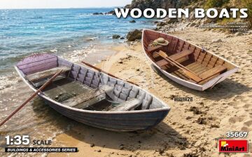 NA ZAMÓWIENIE -Wooden Boats - MiniArt 	35667 skala 1/35