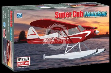 Super Cub Floatplane Minicraft 11663 skala 1/48