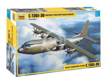 C-130J-30 Amerykański wojskowy samolot transportowy Zvezda 7324 skala 1/72