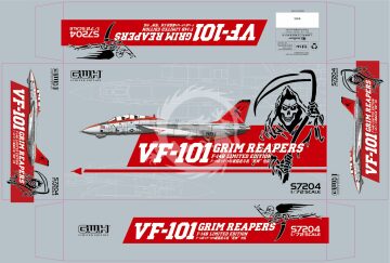 F-14B Tomcat - VF-101 Grim Reapers Limited Edition Great Wall Hobby GWH S7204 skala 1/72