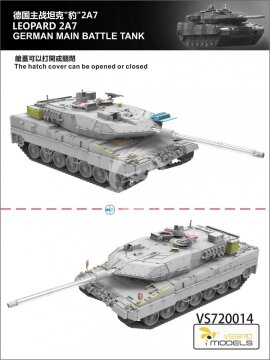 PREORDER - Leopard 2A7 German Main Battle Tank Vespid Models VS720014 skala 1/72