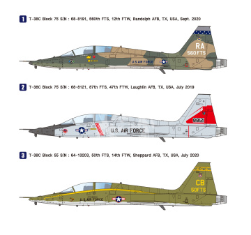 T-38C Talon Heritage (Premium Edition Kit) - Wolfpack WP10015 skala 1/48