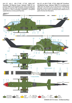 PROMOCJA - NA ZAMÓWIENIE -  AH-1G Cobra ‘Marines/US Navy’ Special Hobby SH48235 skala1/48