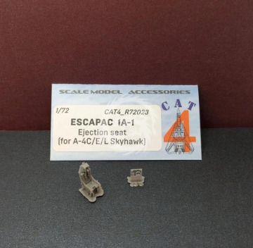 Escapac 1A-1 ejection seat (for A-4C/E/L Skyhawk) - Cat4 R72023 skala 1/72