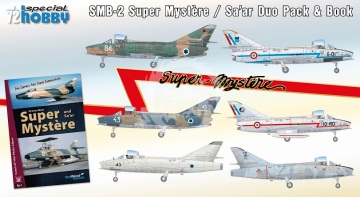 SMB-2 Super Mystère / Sa'ar Duo Pack & Book Special Hobby SH 72417 skala 1/72