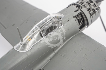 PRZEDSPRZEDAŻ - A6M2 Zero Fighter w/Interior of the Engine and Weapons Border Model BF-006 skala 1/35