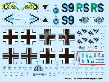 Messerschmitt Bf 109E-7 Trumpeter 02291 1/32