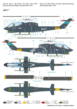 PROMOCJA - NA ZAMÓWIENIE -  AH-1G Cobra ‘Marines/US Navy’ Special Hobby SH48235 skala1/48