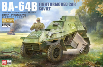 PRZEDSPRZEDAŻ - Soviet BA-64B light armored car (Fully internal)  - LANMO Model  LAN-MM35003 skala 1/35