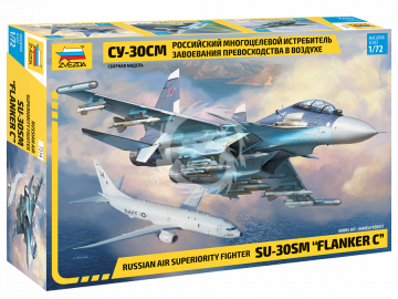 Su-30SM Flanker C Zvezda 7314 skala 1/72