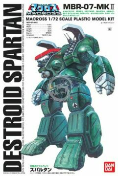 Macross Destroid Spartan MBR-07-MK II Bandai 5061230 skala 1/72