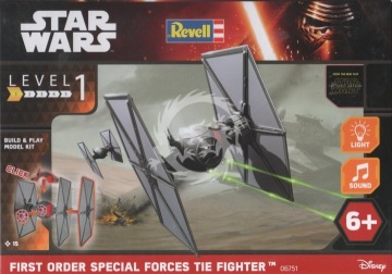 TIE Fighter First Order Special Forces The Force awakens Revell 06593 albo 06751 - 1/51