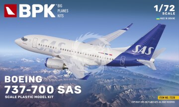 Boeing 737-700 SAS - BPK Big Planes Kits 7228 skala 1/72