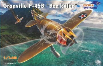 Model plastikowy Granville P-45B Bee Killer, Dora Wings 48010 skala 1/48