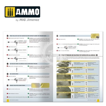 Poradnik - AMMO MODELLING GUIDE - How to Paint with the Airbrush (English) Ammo by mig Jimenez A.MIG-6131